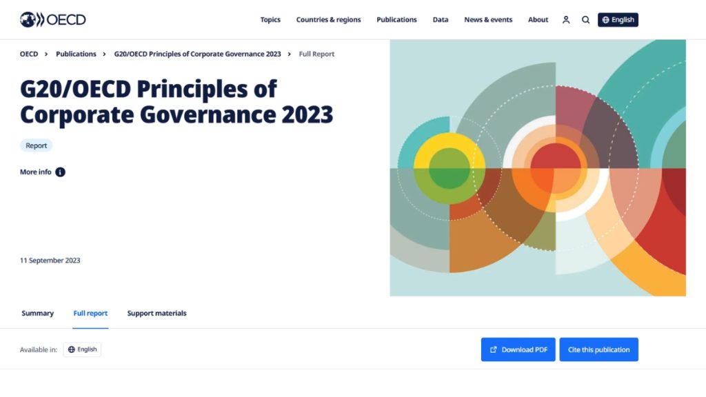 Quản trị công ty theo OECD