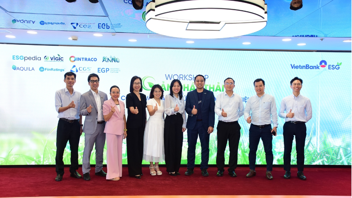 banner workshop giảm phát thải hồ chí minh