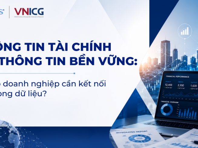 tính kết nối giữa thông tin tài chính và thông tin bền vững