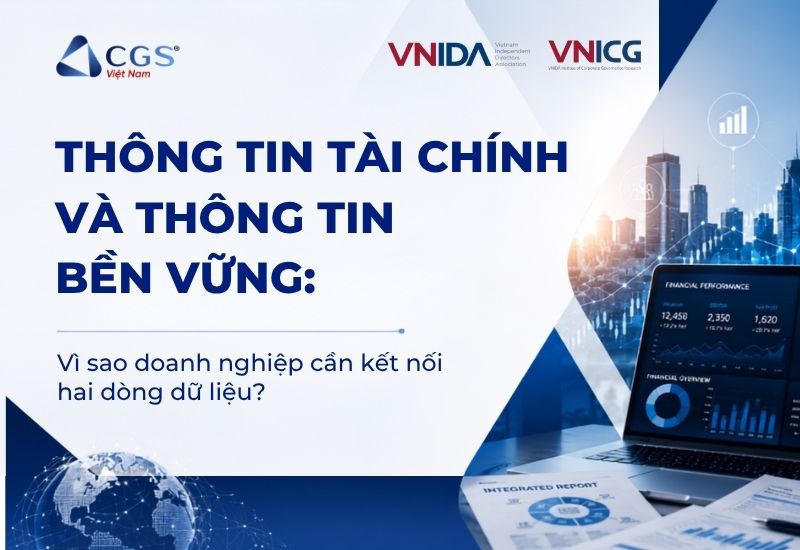 tính kết nối giữa thông tin tài chính và thông tin bền vững