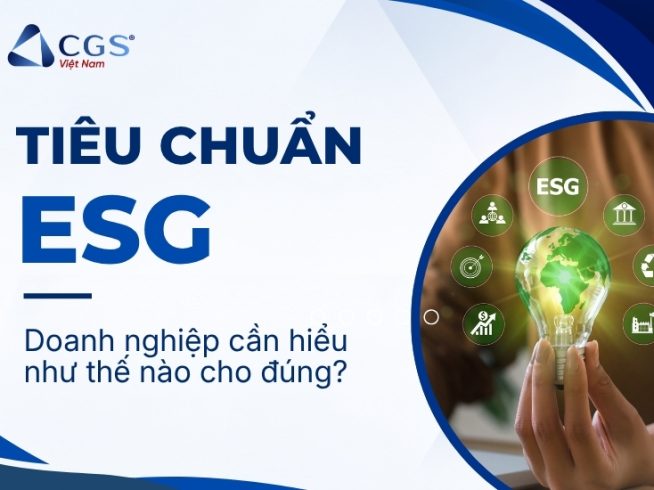 tiêu chuẩn esg là gì