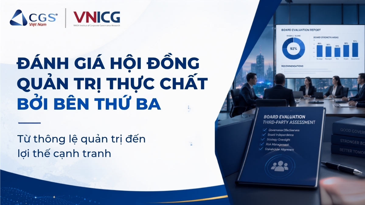 đánh giá hội đồng quản trị thực chất bởi bên thứ ba
