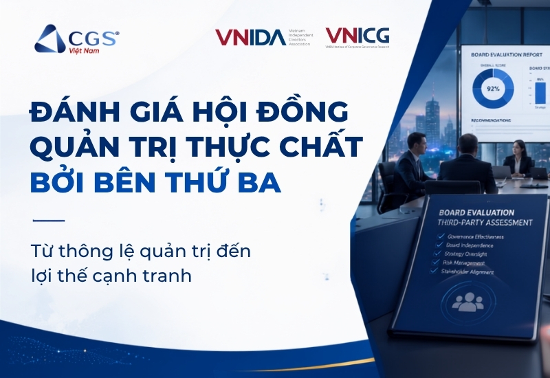 đánh giá hội đồng quản trị thực chất bởi bên thứ ba
