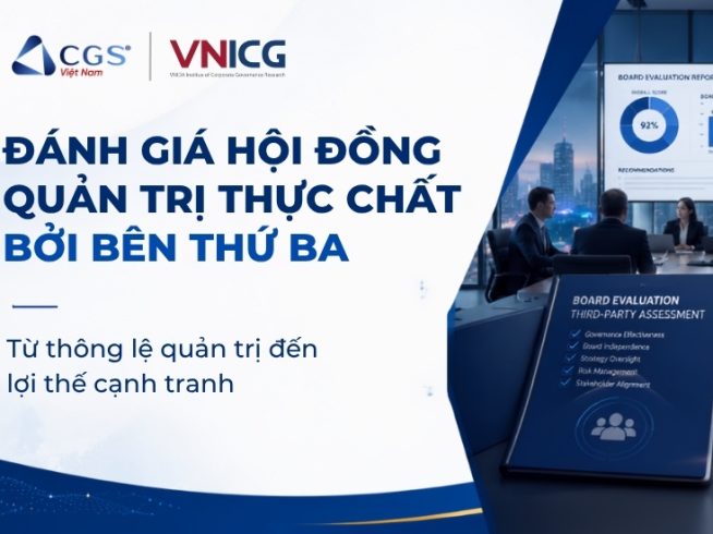 đánh giá hội đồng quản trị thực chất bởi bên thứ ba
