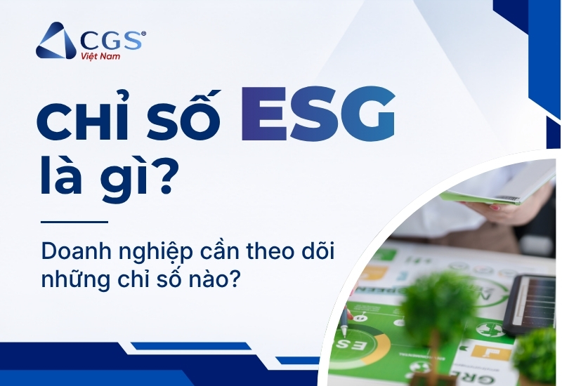 Chỉ số ESG là gì? Doanh nghiệp cần theo dõi những chỉ số nào?