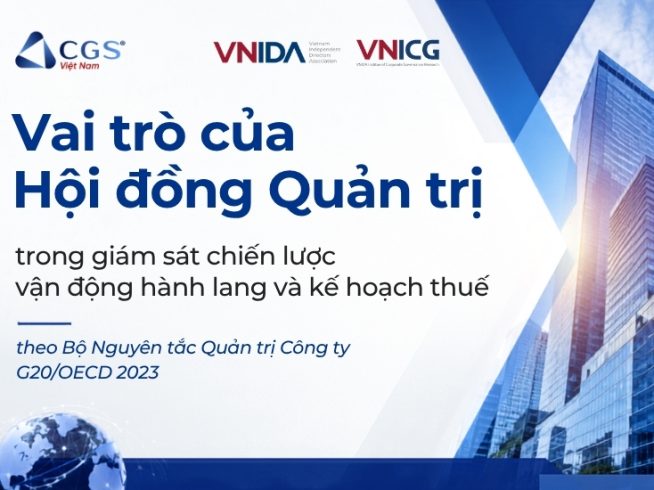 Vai trò của HĐQT trong giám sát chiến lược vận động hành lang và kế hoạch thuế
