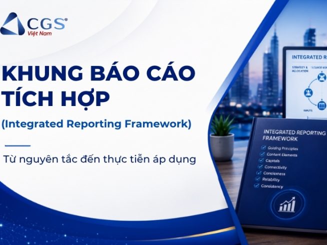 khung báo cáo tích hợp integrated reporting framework