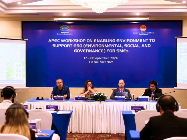 CGS Việt Nam chia sẻ tại Hội thảo APEC về thúc đẩy SMEs thực hành ESG và tiếp cận tài chính bền vững