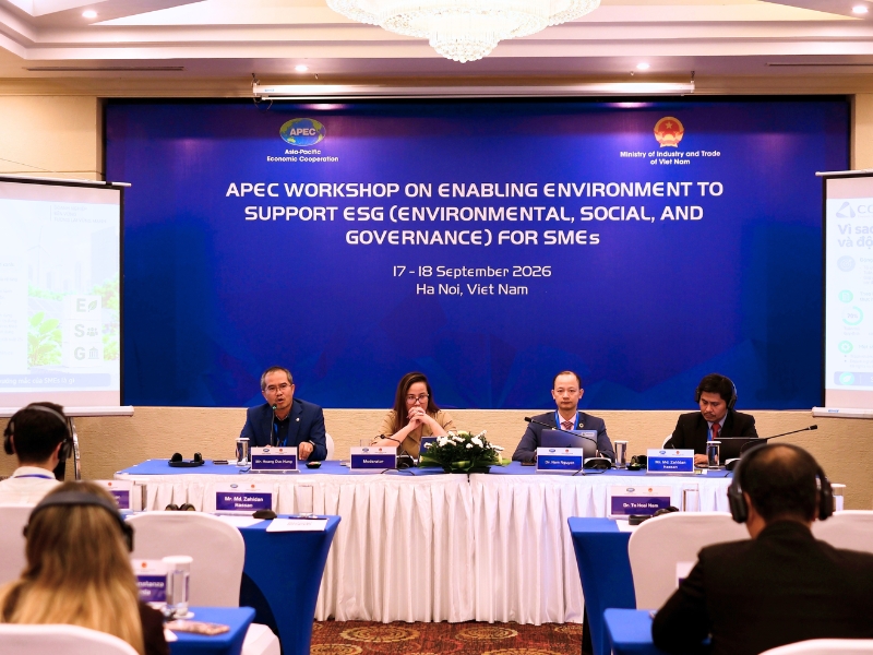 CGS Việt Nam chia sẻ tại Hội thảo APEC về thúc đẩy SMEs thực hành ESG và tiếp cận tài chính bền vững